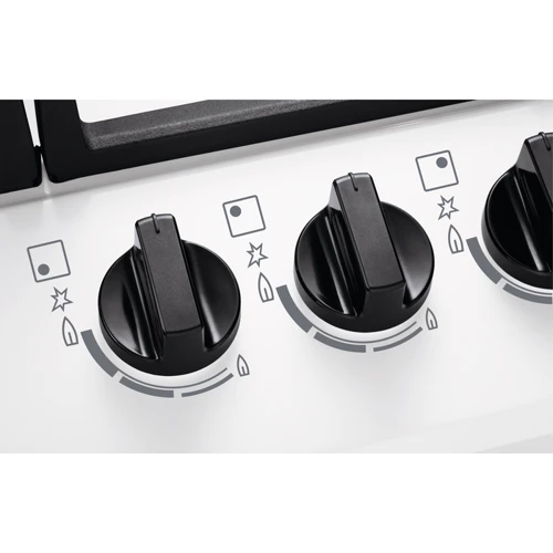 Варочная поверхность газовая Zanussi GPZ263SW: Рабочая поверхность эмаль
