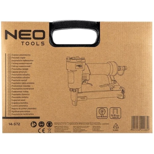 Степлер пневматичний Neo Tools 14-572