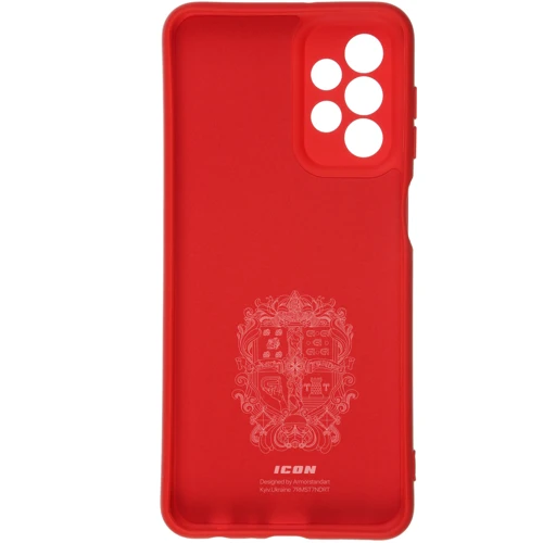 Чохол для телефона ArmorStandart ICON Case Camera cover Red для Samsung A235 Galaxy A23/A236 Galaxy A23 5G (ARM61677): Колір червоний