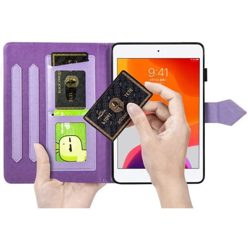 Аксесуар для планшетних ПК Mobile Case Book Cover Art Leather Lilac для Samsung Galaxy Tab S7 Plus T970/T975: Матеріал Штучна шкіра