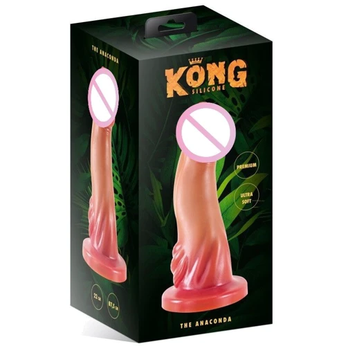 Фэнтезийный фаллоимитатор Kong Silicone The Anaconda
