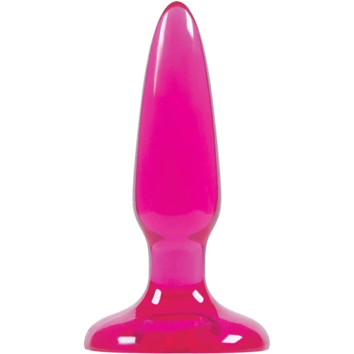 Анальная пробка Pleasure Plug Mini, 8,5х2,2 см, розовый