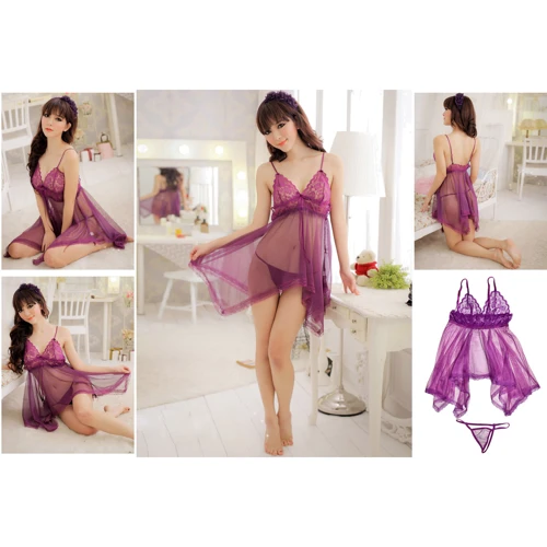Пеньюар NDS 8832-2 One Size Рurple (11003)