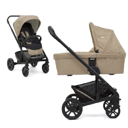 Універсальна коляска 2 в 1 Joie Chrome Sandstone Бежева (S1201IBSDS / A1201PASDS)