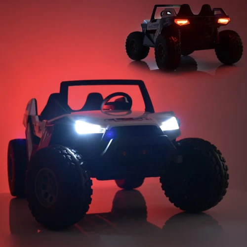 Электромобиль Kidsauto Двухместный багги CLASH CHALLENGER (24V) 4WD белый (SX1928white ): Время работы, мин 40-60