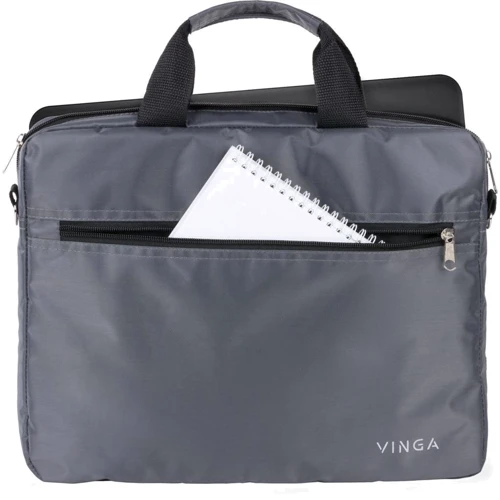 Сумка для ноутбуков Vinga 14" gray (NB140GR): Цвет серый