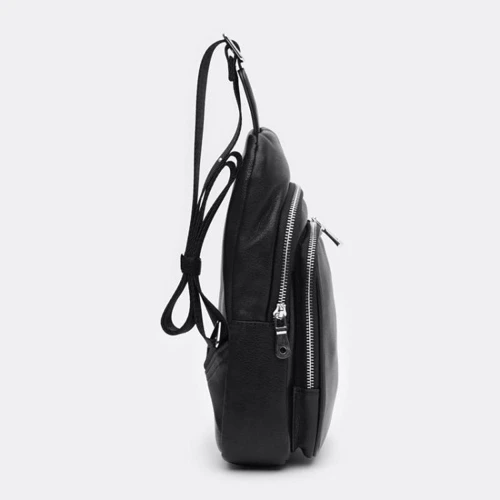 Чоловіча сумка-слінг Ricco Grande чорна (K16040-black): Тип Сумки