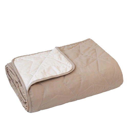 Покривало Sonex Borneo двостороннє 220x240 см коричневий/бежевий (SO102400)