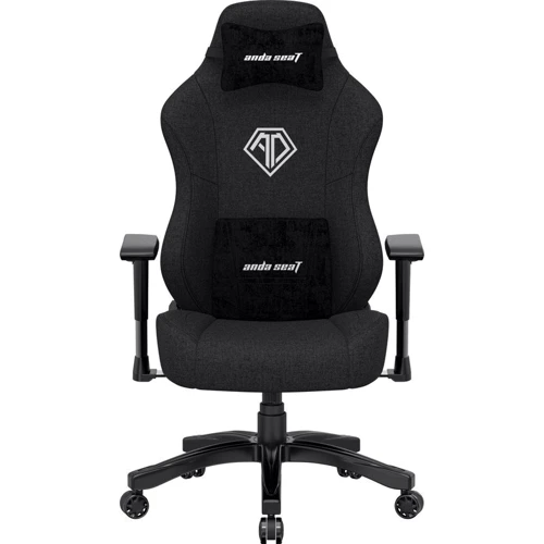 Кресло игровое Anda Seat Phantom 3 Pro Size L Black Fabric (AD18YC-06-B-F) фото 6