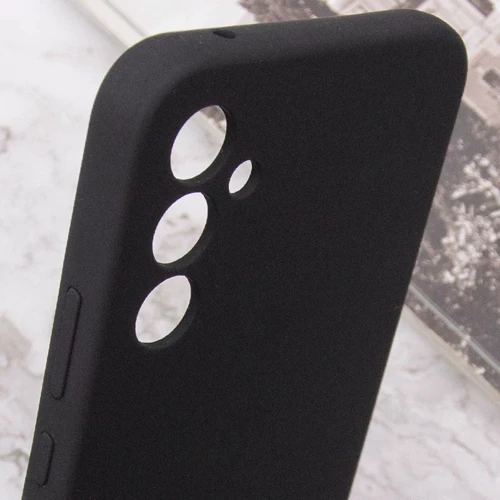 Чохол для телефона Lakshmi Premium Silicone Case з Logo Full Camera Black для Samsung A556 Galaxy A55: Плівка в комплекті нет