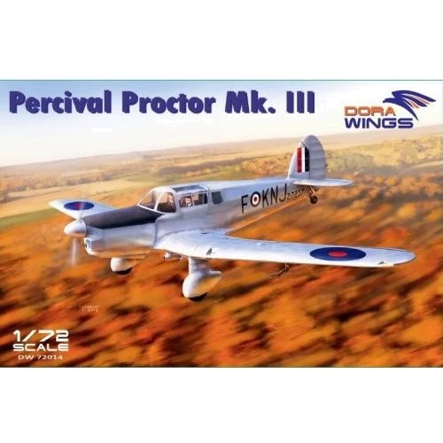 Модель Dora Wings Самолет радиосвязи Percival Proctor MK.III (DW72014)