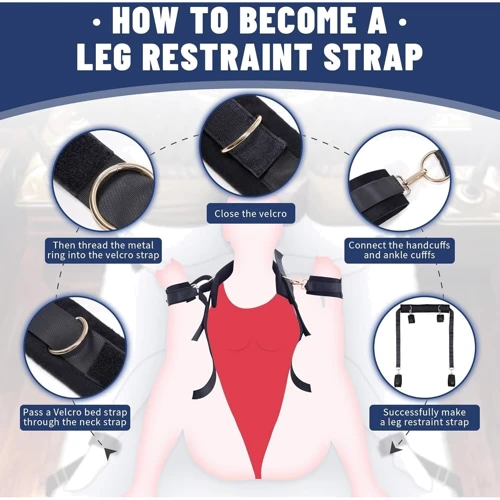 БДСМ-набор LOCKINK YEAHWOW Bed Restraint set