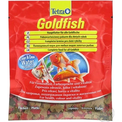 Корм для аквариумных рыб Tetra Gold Fish в хлопьях 12 г (4004218766389)