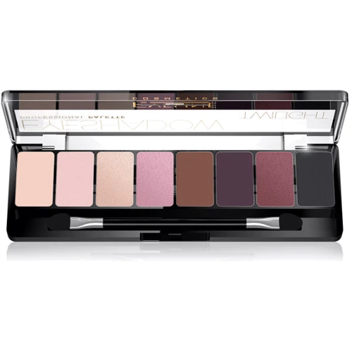 Eveline Cosmetics Professional Palette № 02 Twilight Тіні для повік 9.6 g: Вид Палетки теней