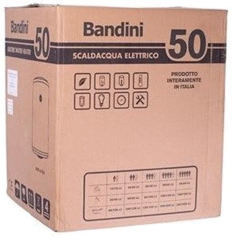 Бойлер Bandini Water SE 50: Время нагрева, ч 1.28