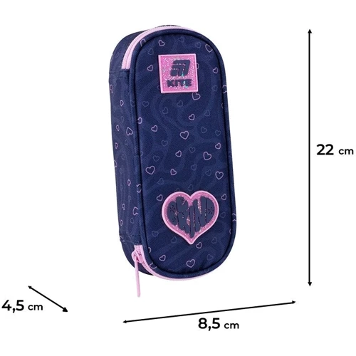 Набор Kite рюкзак + пенал + сумка для обуви 763M Be Kind (SET_K25-763M-4): Цвет синий