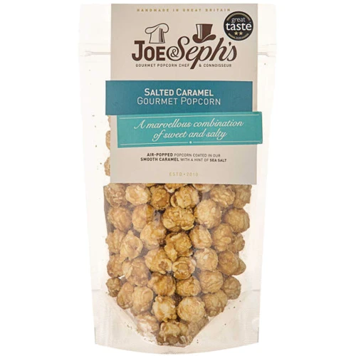 Попкорн Joe & Seph's с соленой карамелью 75 г (0609728077341)