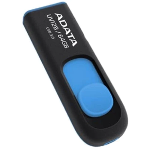 

Adata 64GB UV128 Usb 3.0 Black/Blue (AUV128-64G-RBE)