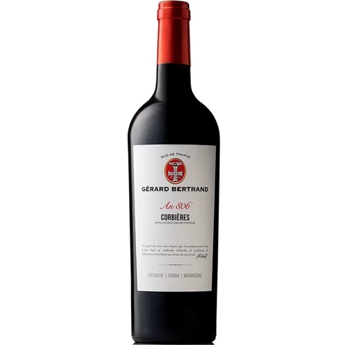 Вино Gerard Bertrand Heritage An 806 Corbières, красное сухое, 0.75л 14% (WHS3514123115949)