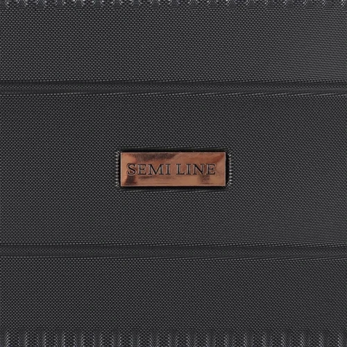 Чемодан Semi Line 24" (M) Black (T5787-2): Стиль Повседневный (Casual)