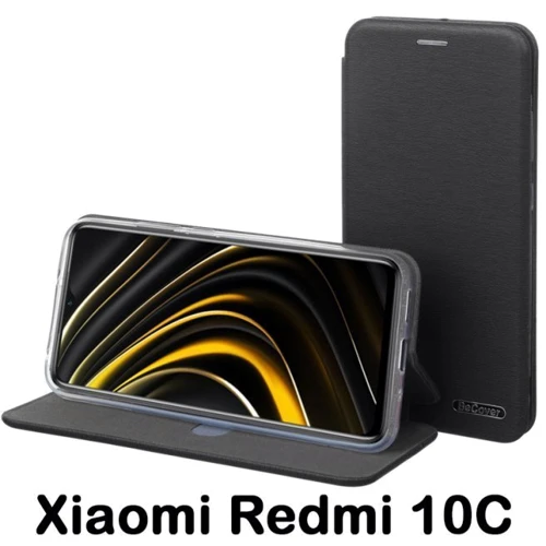 Чехол для телефонов BeCover Book Exclusive Black for Xiaomi Redmi 10C (707947): Цвет черный