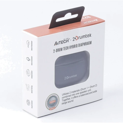 Навушники A4Tech B27 Ash Grey: Призначення Для смартфона
