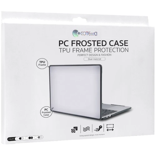 COTEetCI Protective Shell Transparent (11001-BTT) for MacBook Pro 13" M1 / Pro 13" M2: Сумісність MacBook Pro 13" 2020 / Pro 13" 2020 M1 / Pro 13 (2022) M2