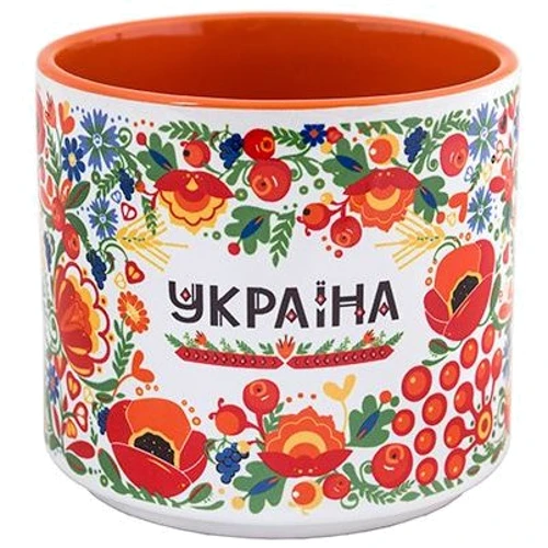 Чашка UaMade Sale Український орнамент 300 мл (80752)