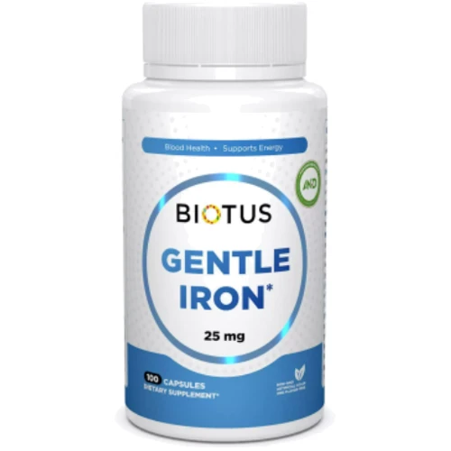 

Biotus Gentle Iron 25 mg Железо 100 капсул