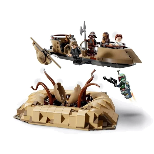 Конструктор LEGO Star Wars Пустынный скиф и яма Сарлакка 558 деталей (75396): Серия Star Wars