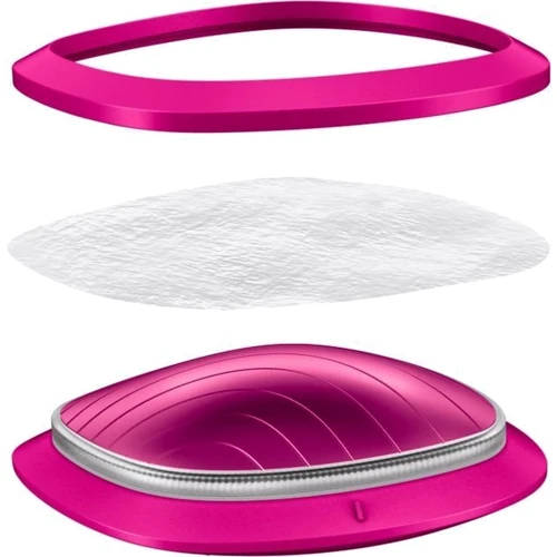 Звукова маска тепло та холод GESKE Sonic Warm & Cool Mask 9 в 1 Magenta (GK000002MG01) фото 4