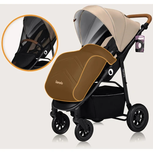 Прогулочная коляска Lionelo Natt Beige Sand (LO-NATT BEIGE SAND): Пол ребенка Унисекс