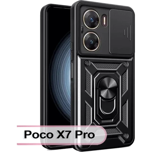 Чехол для телефонов BeCover Military Black for Poco X7 Pro (713463)