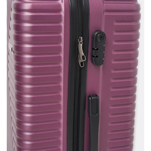 Чемодан Ricco Grande XL фиолетовый (T1ABS600purple-XL): Фактура Глянцевая, Зернистая