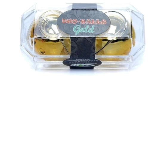 Вагинальные шарики BOSS Series Duo Balls Gold