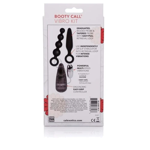 Набор Booty Call Booty Vibro Kit, черный