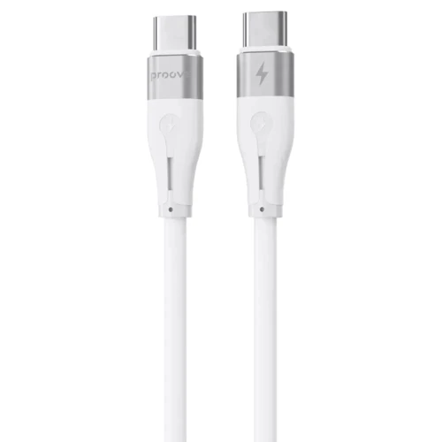 Зарядное устройство Proove Wall Charger USB-C Silicone Power 30W White with Lightning Cable (WCSP20020102): Тип сетевое