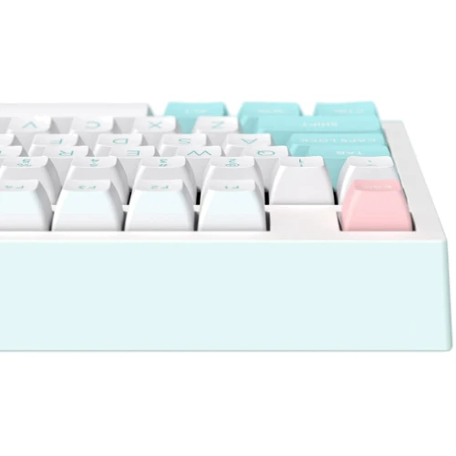 Клавиатура FL Esports FL750 SAM Marshmallow Kailh MX Cool Mint wireless Three-Mode: Тип клавиш механический