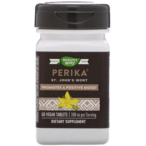 Nature's Way, Perika, St. John's Wort, 60 Tablets (NWY-06560)