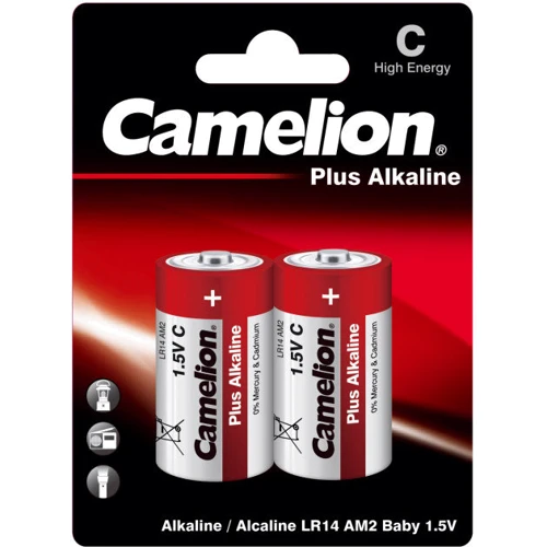 Camelion C LR14 Plus Alkaline 2шт (LR14-BP2)
