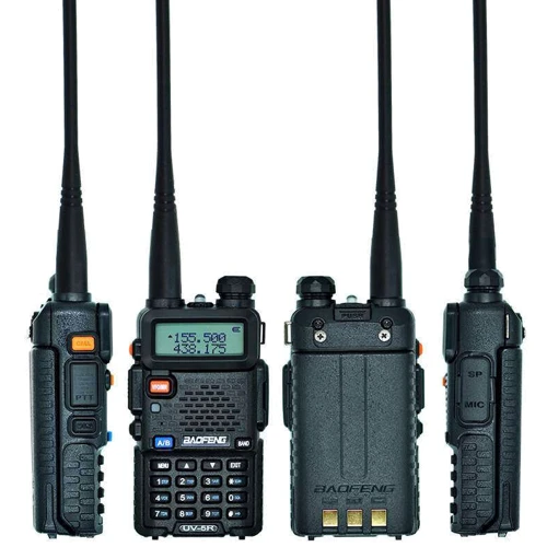 Комплект рацій для туризму Baofeng UV-5R Tourism Black