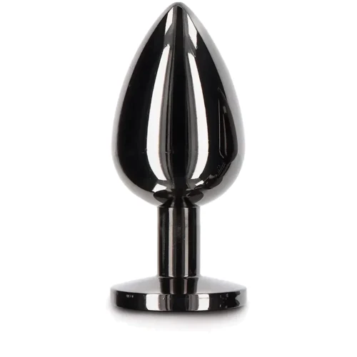 Анальная пробка Taboom L Butt Plug With Diamond Jewel (черный)