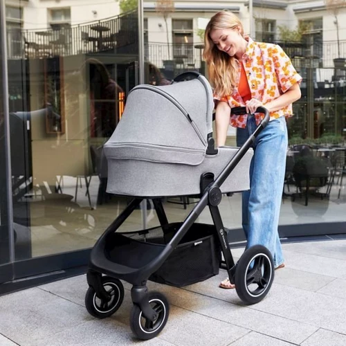 Универсальная коляска 2 в 1 Kinderkraft Everyday Light Gray (KSEVER00LGR2000): Ширина шасси 60