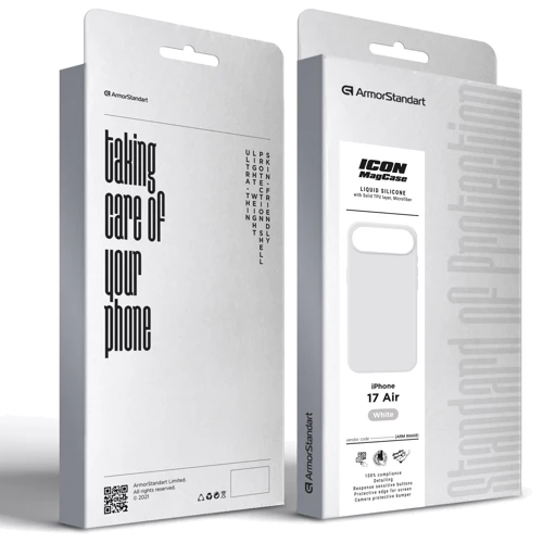 Чехол для iPhone ArmorStandart ICON2 MagCase White for iPhone Air (ARM86668)