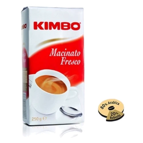 Кава Kimbo Macinato Fresco (мелений) 250 г (DL1962): Вид напою кава мелена