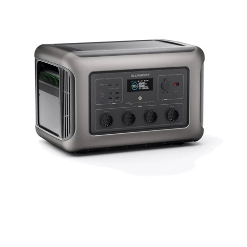 Зарядная станция Allpowers R3500 3168Wh 3500W LiFiP04 Grey: Выходы потребителей Автоприкуриватель, USB-C, USB-A