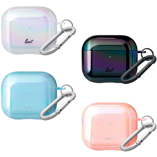 Чехол для наушников LAUT Holo Pink (L_AP4_HO_P) for Apple AirPods 3 фото 3