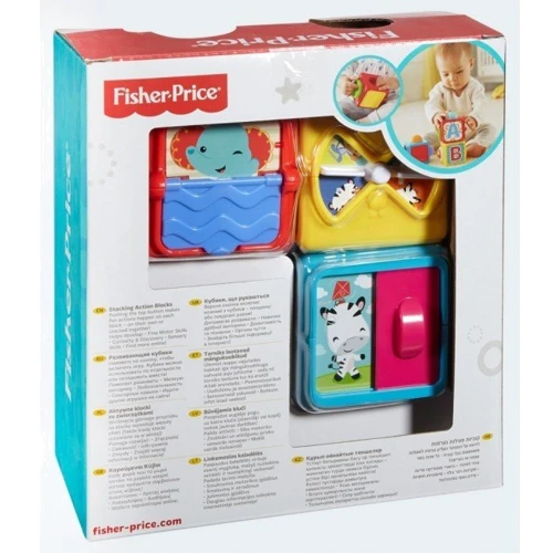 Кубики, що рухаються Fisher-Price Яскраві (DHW15): Тип кубики