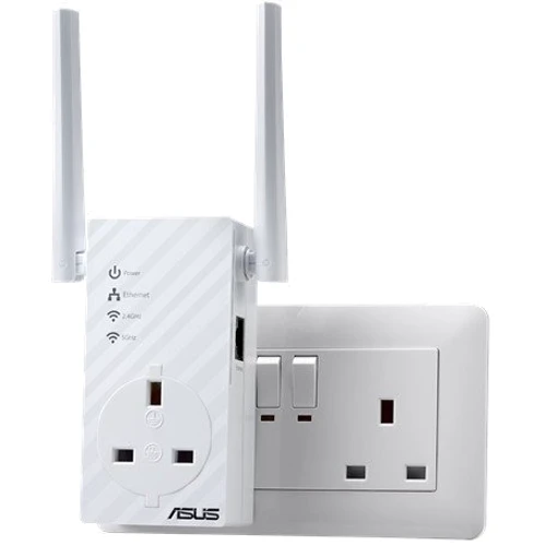 Точка доступу Wi-Fi Asus RP-AC53 (AC750, 1хLAN, розширювач зони Wi-Fi-покриття, 2 зовнішніх антени) фото 10