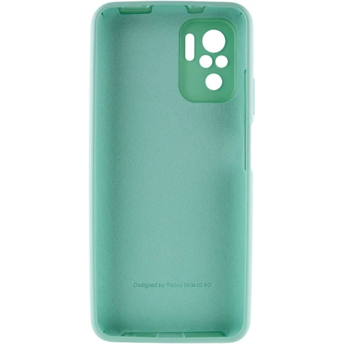 Чехол для телефонов Mobile Case Silicone Cover Shield Camera Ice Blue for Xiaomi Redmi Note 10 / Note 10s: Совместимость Xiaomi Redmi Note 10 / Note 10s